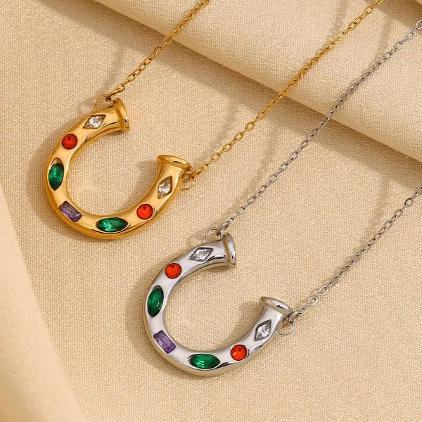 Stainless Steel Pendant Necklace, 316L Surgical Steel, 18 Inch, Hypoallergenic, No Nickel photo-4