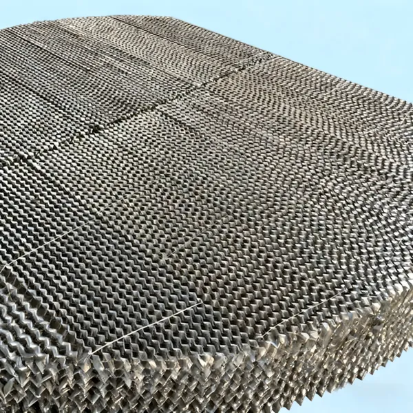 250Y Metal Structured Packing for Tower Revamp Capacity Upgrade and Replacement