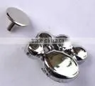 Zinc Alloy Smooth Surface Jewelry Paw Shape Rivets for Pet Collars and Bracelets Accessories