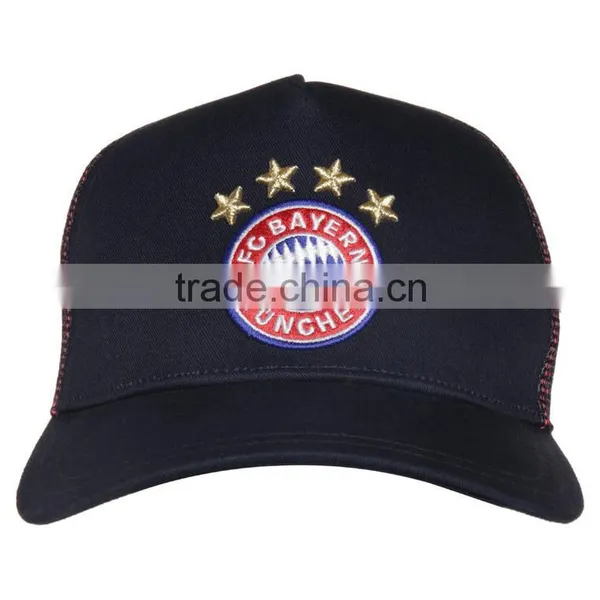 Guangjia Promotional Good Quality Flat Embroidery Trucker Cap photo-2
