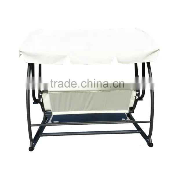 Entertainment Leisure High Quality Luxury Patio 3 Seat Adult Outdoor Garden Swing photo-3