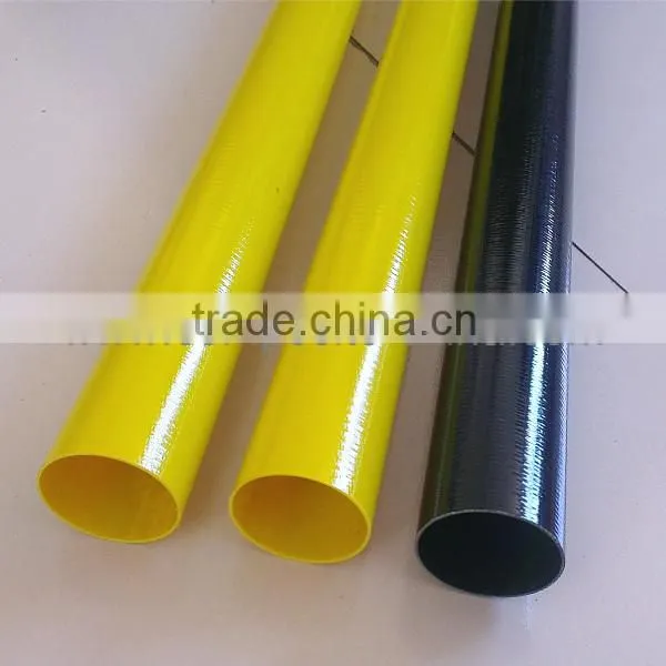 High Quality Epoxy Carbon Component Tube Made by Professional Manufacturer photo-3