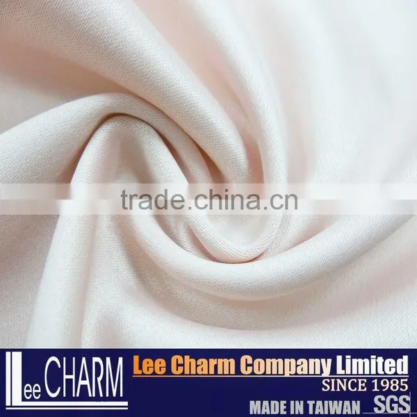 Polyester Stretch Satin Brocade Lining Fabric photo-2