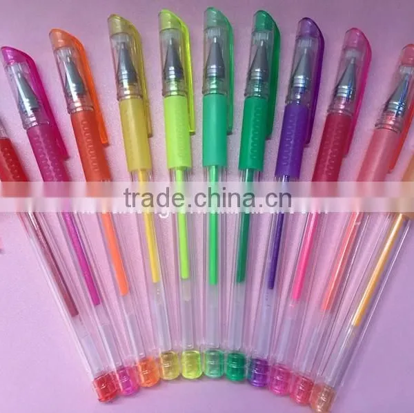 Colored Gel Pens,Hot Selling Gel Pens 48 Gel Pen Tray Set Quality Choice photo-5