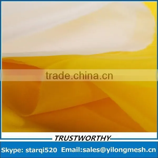 White 100% Polyester Monofilament T Shirt Silk Screen Printing Mesh photo-2