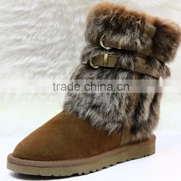 2016 HFUGG Cheap Fashion Colorful Warm Cheap Snow Boot, Fur Boot,winter Boot
