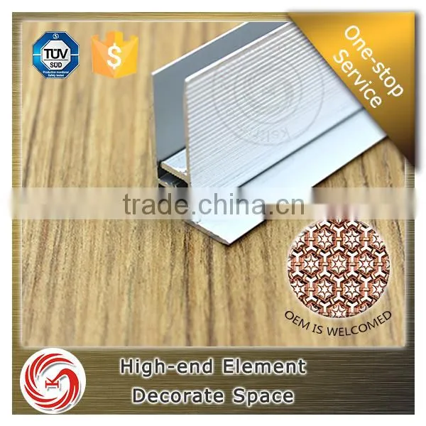 Expansion Joint System t Shape Cover Strip Flexible Aluminium Floor Transition Strips photo-4