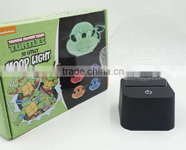 Animal Shaped Touching LED Light 3D Effect Mood Light photo-4