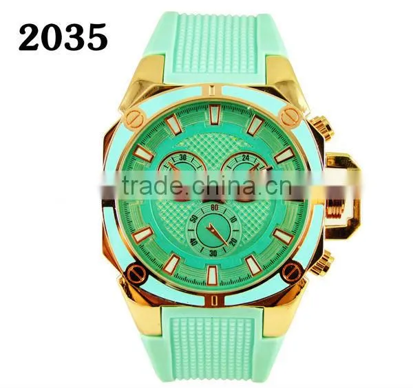2015 Hot Selling Wholesale Silicone Band Watch for Girl and Boy photo-5