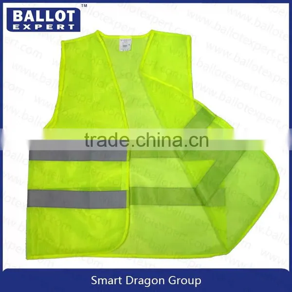 Mesh Polyester Fluorescent Fabrics High Visibility Reflective Vest photo-4