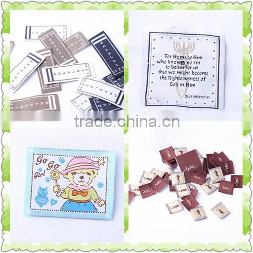 China Wholesale Printed Clothing Fabric Labels Private Label for Clothes photo-6