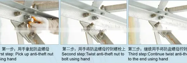 Hardware Electrical Bolts and Nuts Anti Theft Nut photo-3