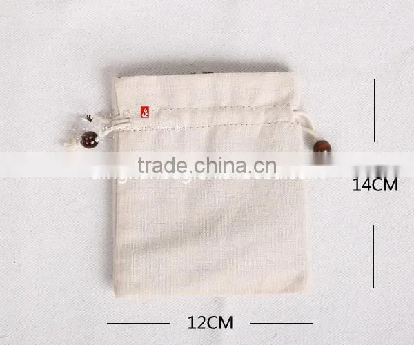 2015 Factory Drawstring Jewelry Bag, Gift Bag, Cotton Jewelry Pouch photo-2