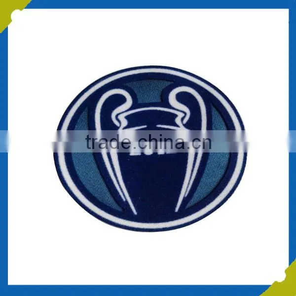 Heat Transfer 3d Custom Flocking Clothing Labels in High Quality photo-3