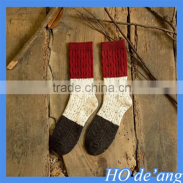 Hogift 2016 Hot Selling New Retro Socks Women Teen Tube Socks Women Socks Wholesale MHo-220 photo-5