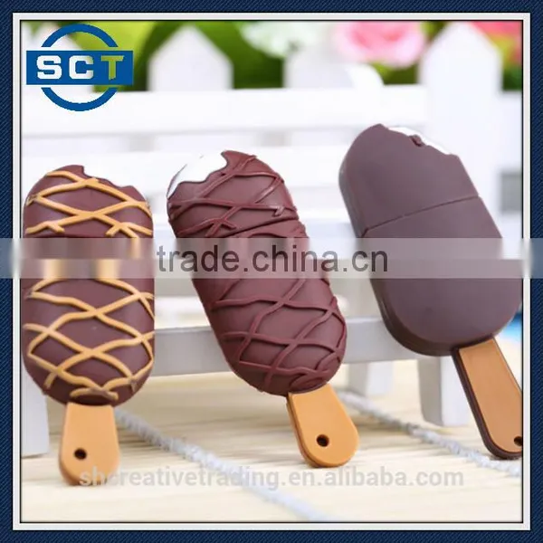 8GB/16GB/32GB Chocolate Ice Cream Shaped USB Flash Drive photo-3
