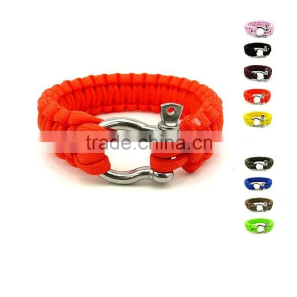 2016 Nylon 550 4mm Camo Paracord Bracelet 7 Strand Cord for Camping Survival photo-6