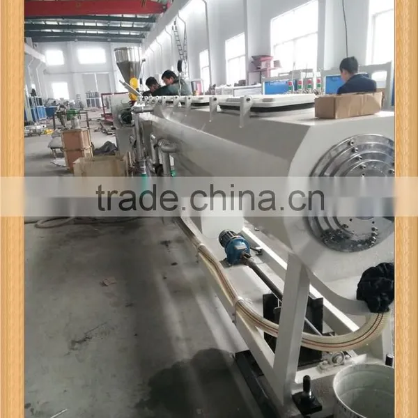 SJSZ-65/132 Conical Twin Screw Rigid PVC/UPVC Pipe Extrusion Line With Price photo-6