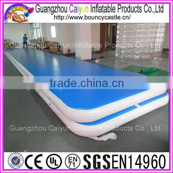 High Quality Blue 20cm Inflatable Air Track For Gym photo-3