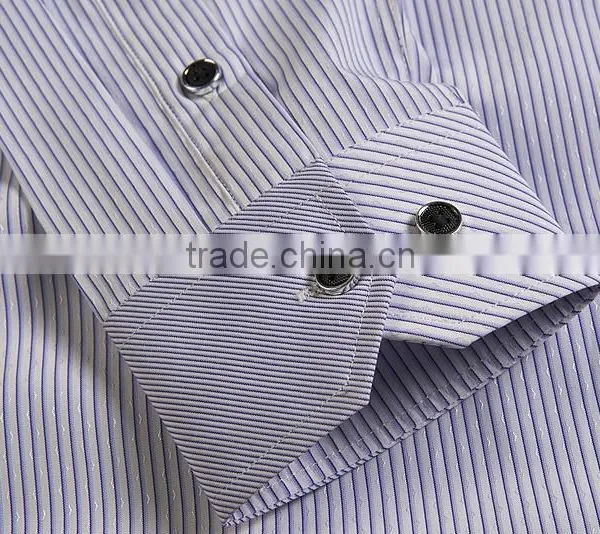 2015 Men's Dress Shirt Latest Designs , Slim Fit Men Fashion Shirts photo-5