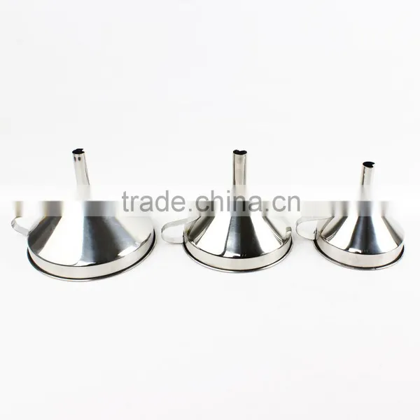 3-Piece Stainless Steel Funnel Set photo-3