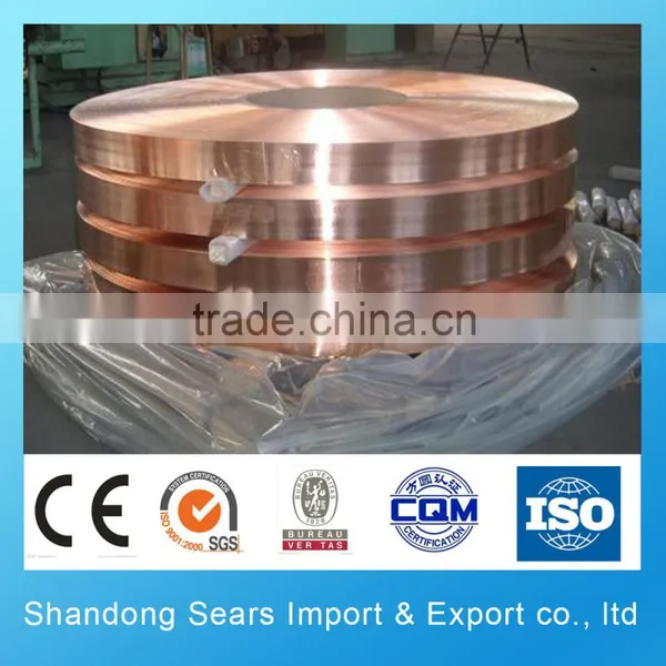 High Quality Tinned Copper Strip Earthing Copper Strip Price of Copper Strips photo-2