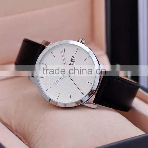 EYKI Brand Japan Movt Wrist Leather Stainless Steel Back Mens Watches Water Resistant photo-6