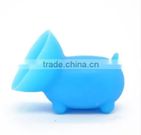 Cute Animal Shape Silicone Phone Sucker/pig Phone Holder photo-3
