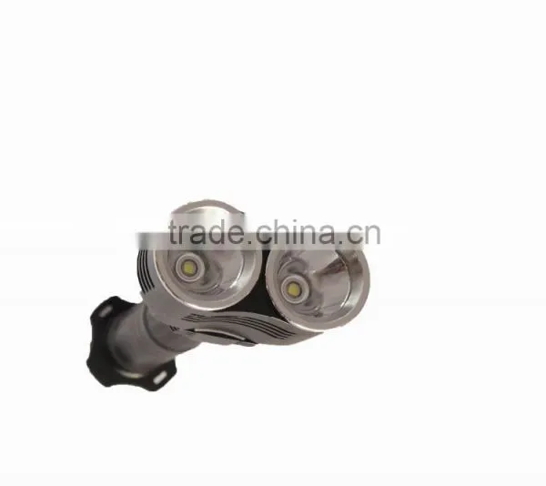 Rechargeable T6 Two Head Highpower Led Flashlight photo-2