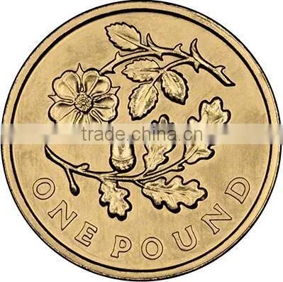 Coins Metal Handicraft Gold Plated Eagle Coin photo-2