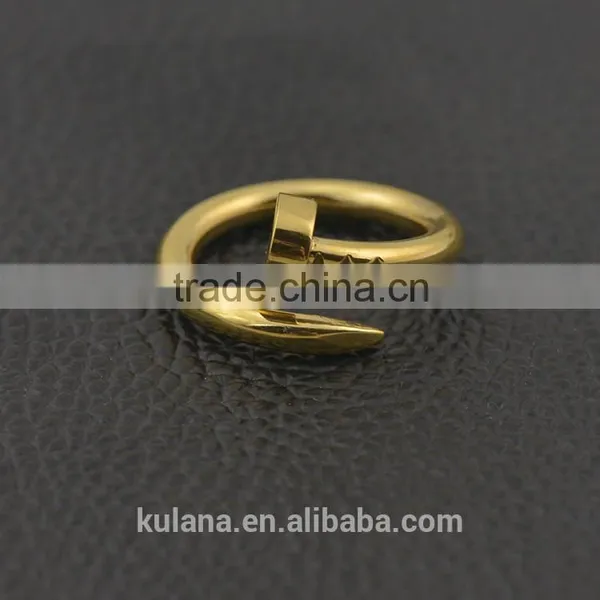 Modern Engagement Rings Twisted Nail Rings Class Rings