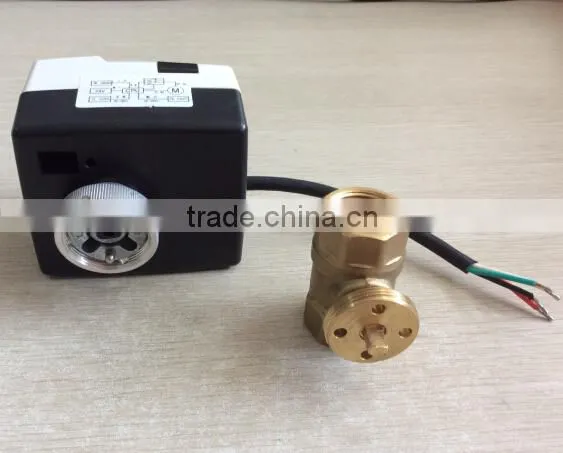 2 Way 220V Electric Motorized Flow Control Actuator Valve photo-2