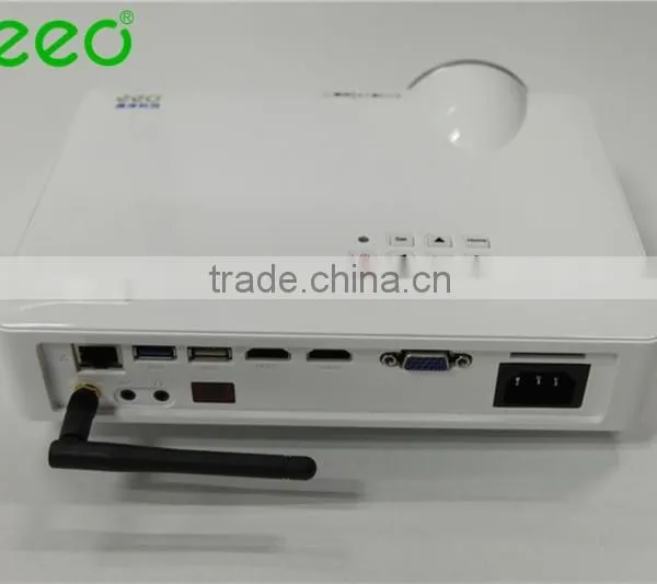 2015 Eeo 1080P 3D Home Theater DLP Projector White COLOR, 2015 NEW Projector photo-2