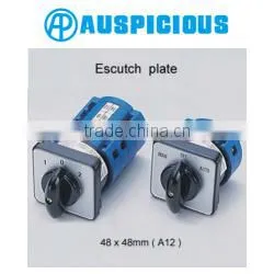 20A, 25A Rotary Switch, Cam Switch, Change Over Switch With OFF 60 Deg Switching (C037~C042)