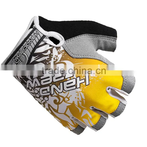 4 Colors 3D Gel Breathable Mountain Bike Summer Cycling Gloves Half Finger photo-2