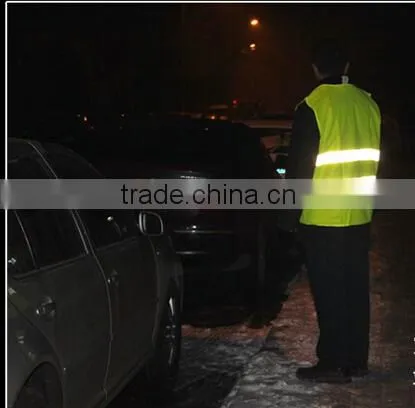 CE EN ISO 20471 High Visibility Polyester Grey Reflective Tape for Safety Workwear Clothing Quality Choice photo-5