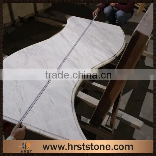 The Popular Volakas White Marble Kitchen Designs photo-6