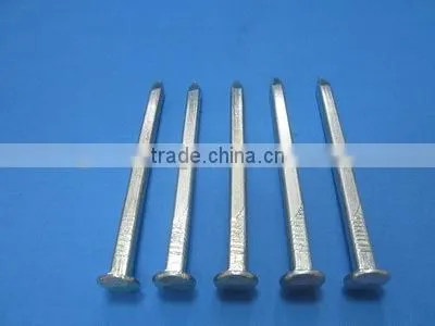 Galvanized White Zinc Square Boat Nails