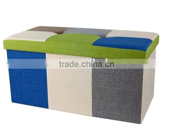 Sturdy and Playful Foldable Ottoman