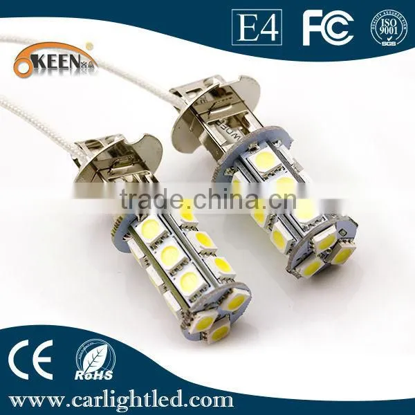 Auto Lighting 18 SMD 5050 LED H3 LED Lamp Fog Light Car Foglamp Lights Bulbs Accessories photo-4