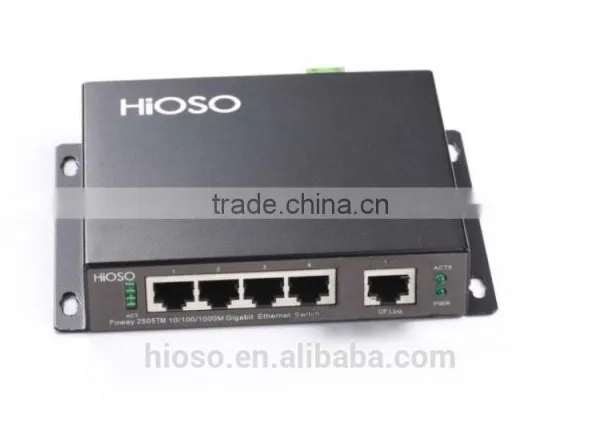 1000Mbps Industrial Ethernet Switch 5 Port Ethernet Switch