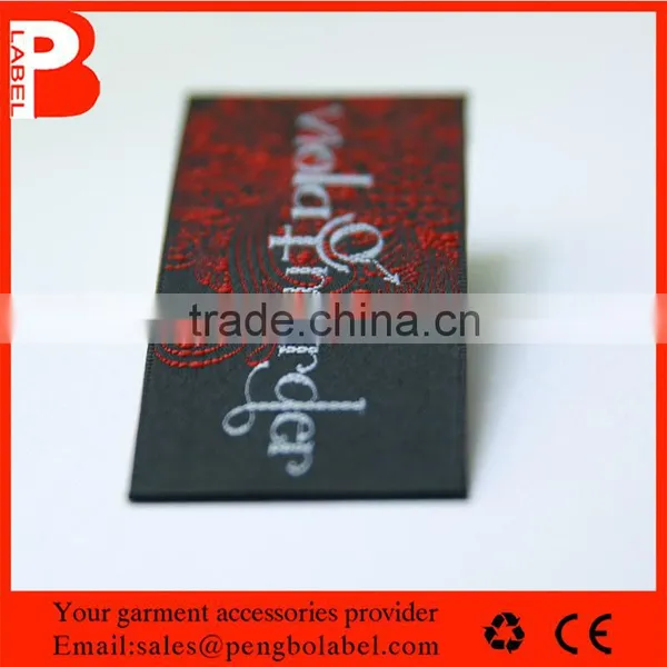 Low Price Wholesale Garment Labels Cotton Labels Woven Labels photo-6