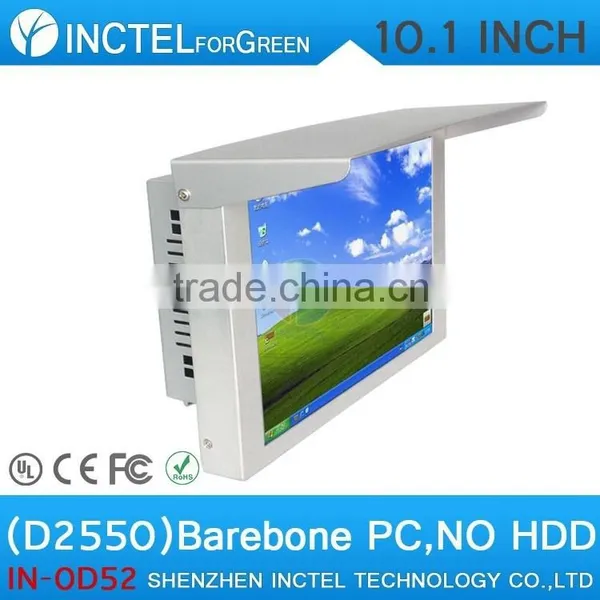 Latest White barebone computer all in one computer for drving test