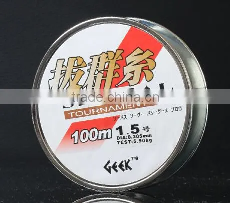 PE Braid Fishing Lines With High Abrasion Resistance, Smooth Surface, 100m per Spool, Color Optional, Great Casting Distance