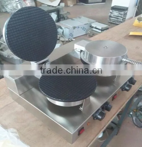 Hot Sale Stainless Steel Durable Waffle Ice Cream Machine in China photo-3