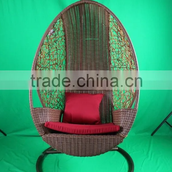 00 Outdoor Garden Balcony Leisure Rattan Single Seat Hanging Chair YPS081 photo-2