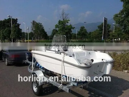 SD430 Fibergalss Small Sport Fishing Boat 4.3m for 6 Persons