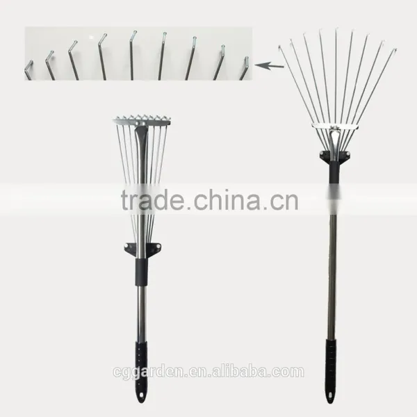 Adjustable Rake Handles 9 Tines Rake Japanese Style