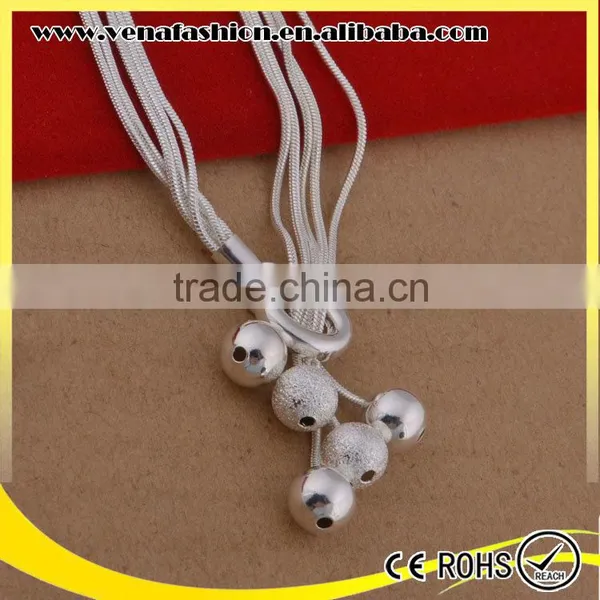 Beautiful Plated China Wholesale 925 Silver Jewelry Set photo-6