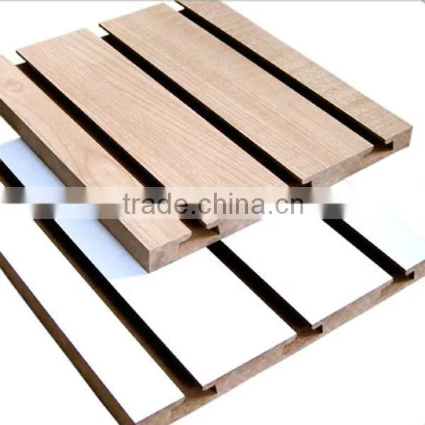 White Color Melamine Paper of Slotted Board photo-2